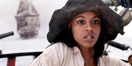 Зои салдана пираты карибского моря