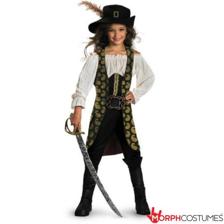 Костюм пираты карибского моря для девочки