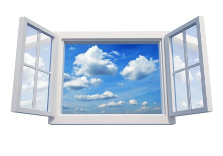 Пластиковое окно для фотошопа