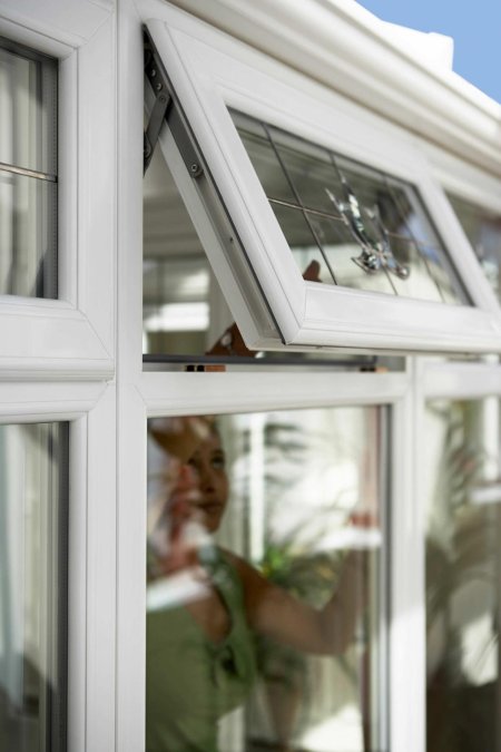 Открывание окна