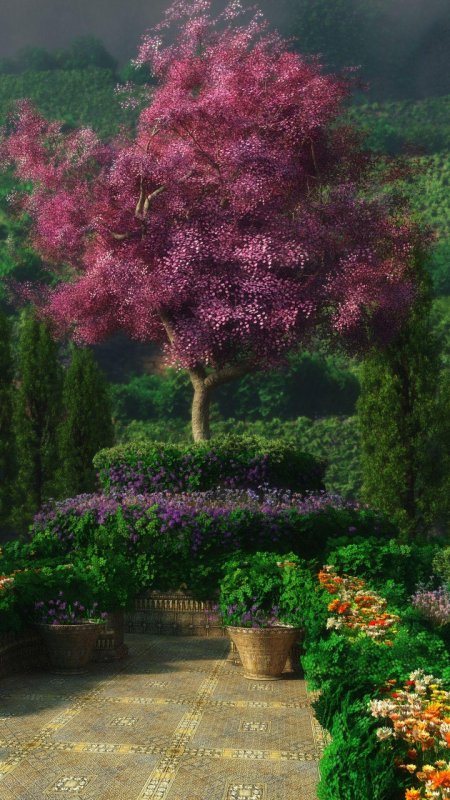 Цветочное дерево