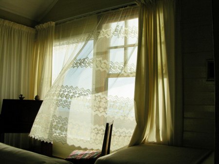 Тюль на окнах