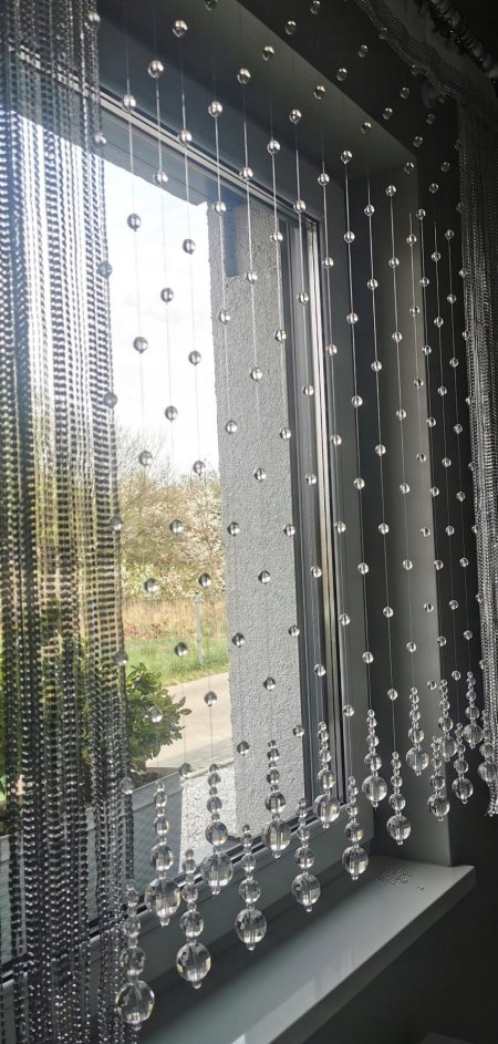 Штора из бусин