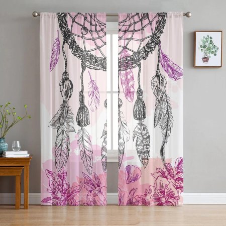 Занавески перья