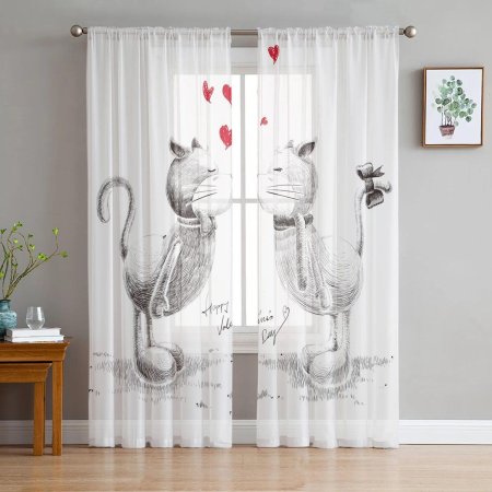 Прозрачные шторы