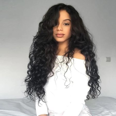 Длинные кудрявые волосы