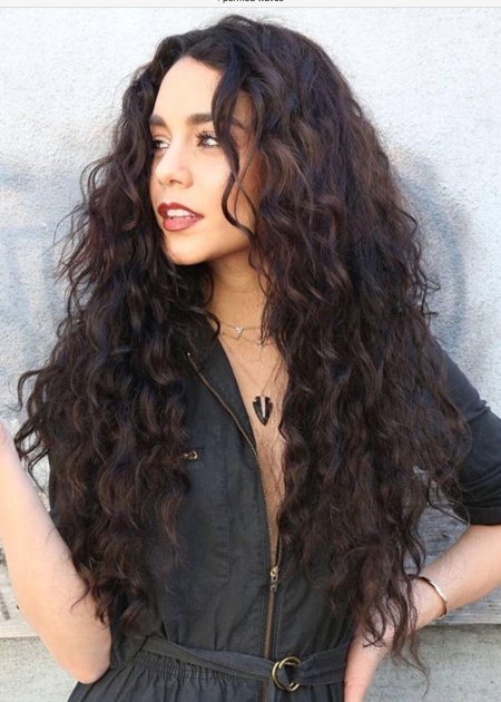 Стрижка на длинные кудрявые волосы