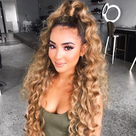 Керли хеир с кудрями