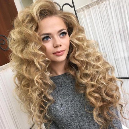 Объемные локоны