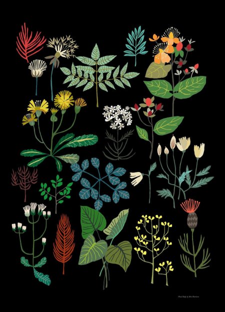 Стилизованная растительность