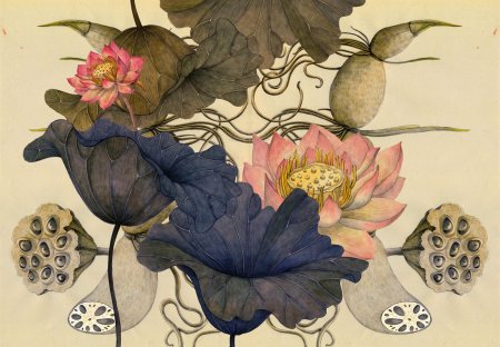 Лотос арт нуво