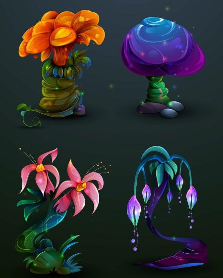 Инопланетное растение