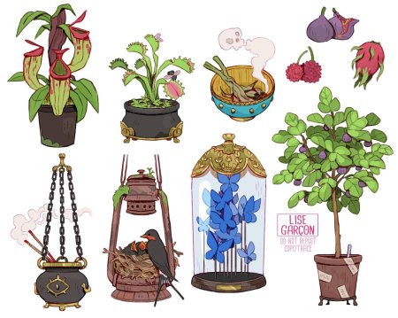 Рисовать растения