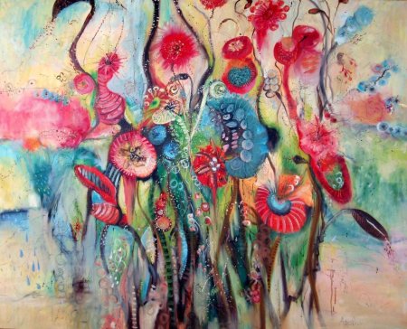 Марианна очира интуитивная живопись