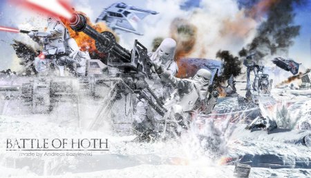 Star wars битва хот