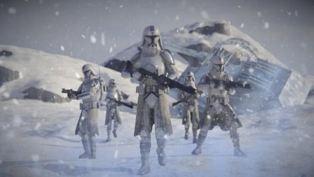 Snowtrooper star wars арт
