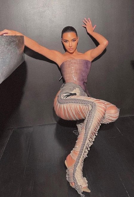 Ким кардашян для вог