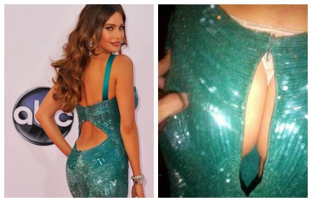 София вергара платье разошлось