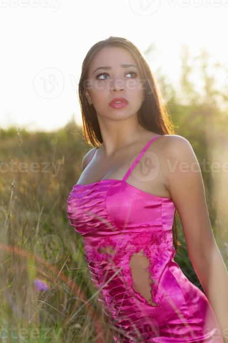 Женщина на природе