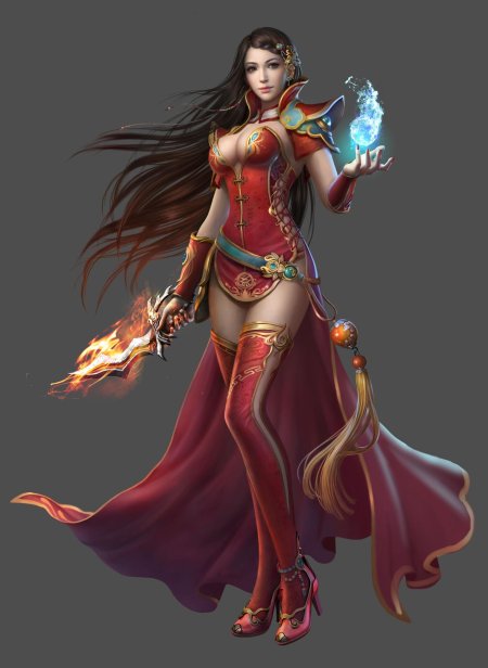 Девушки из mmorpg