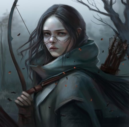 Лучник фэнтези арт