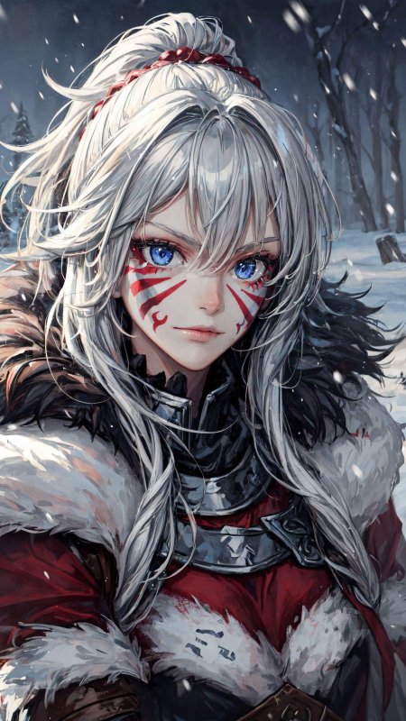 Девушки в доспехах аниме