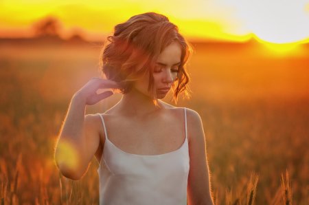 Портрет на закате