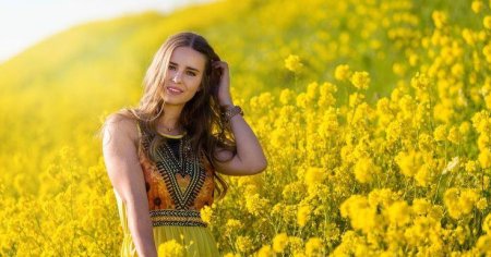 Девушка лето