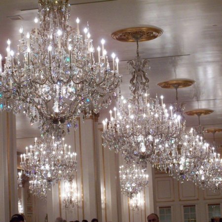 Crystal chandelier