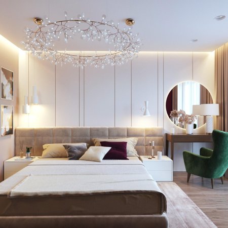 Интерьер спальной