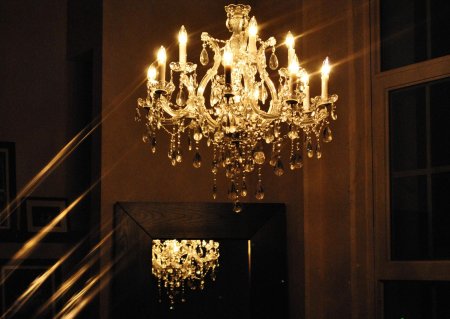 Хрустальная люстра
