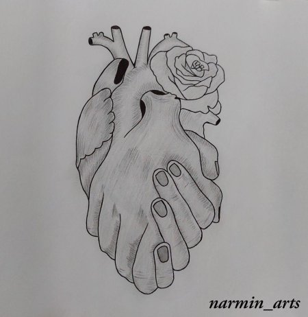 Эскиз сердца