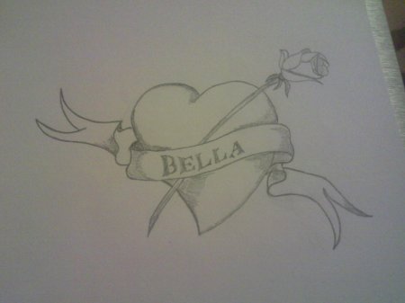 Рисунки карандашом сердце