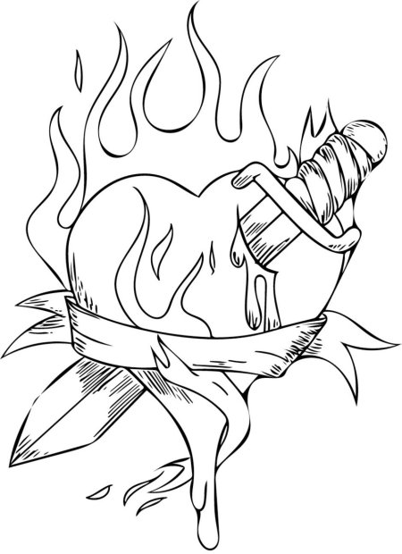 Татуировки карандашом