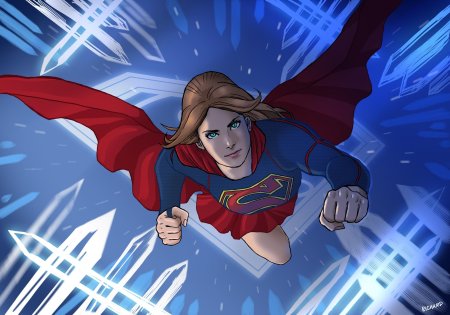 Супергерл кара кент