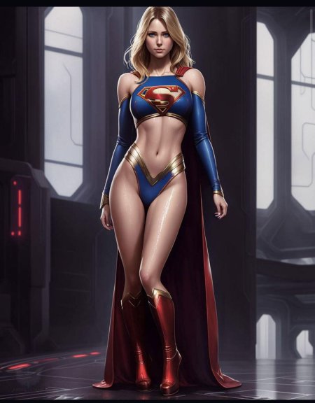 Супергерои девушка