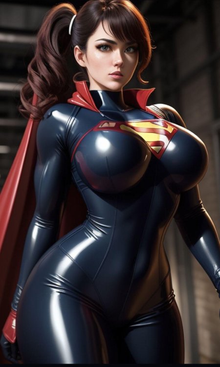 Девушка супергерой