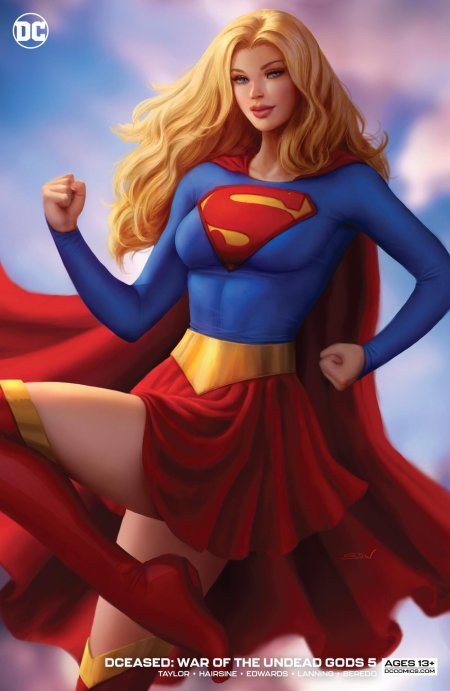 Супергерл арт