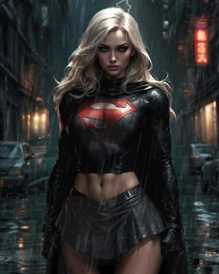 Женщина супергерой