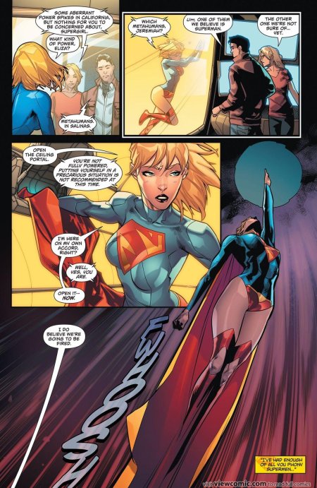 Пауэр гёрл и супергерл