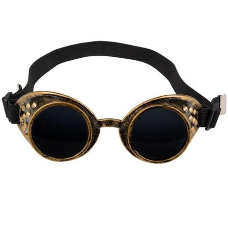 Очки стимпанк гогглы вектор