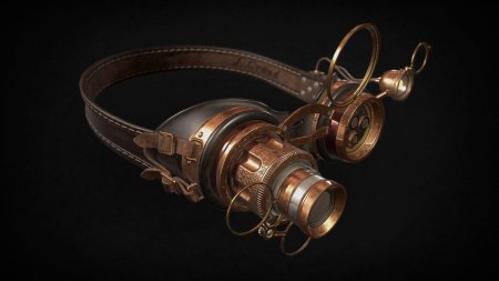 Очки гогглы стимпанк