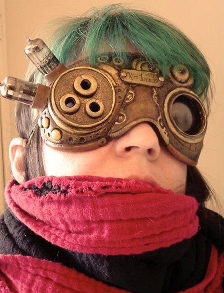 Очки пилота в стиле стимпанк