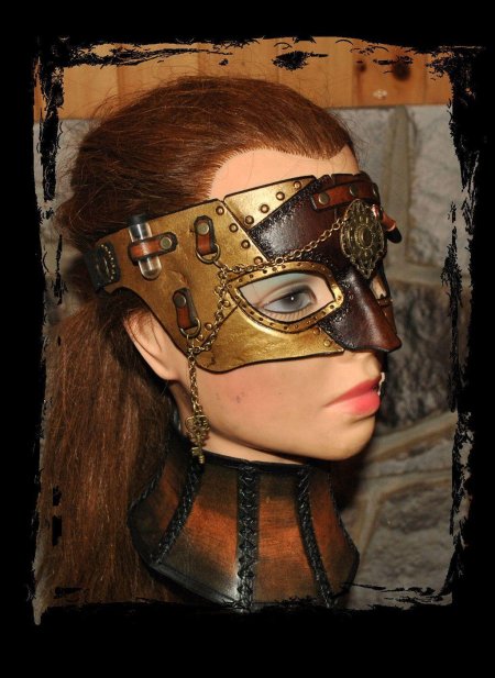 Маска стимпанк