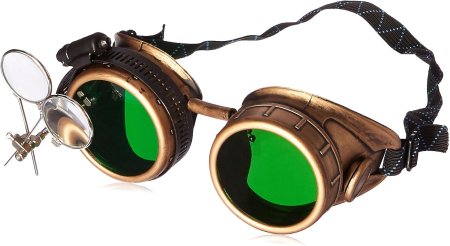 Стимпанк гогглы референс