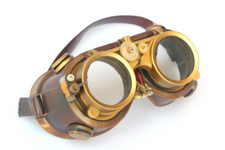 Очки в стиле стимпанк