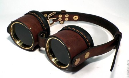 Очки гогглы стимпанк