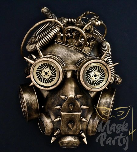 Маска в стиле стимпанк