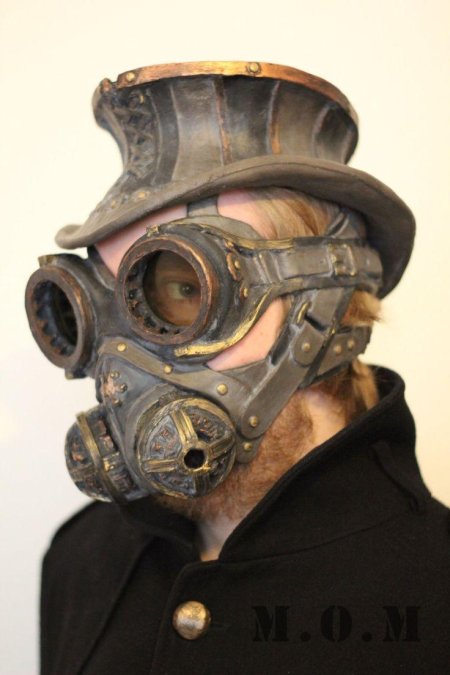 Стимпанк противогаз