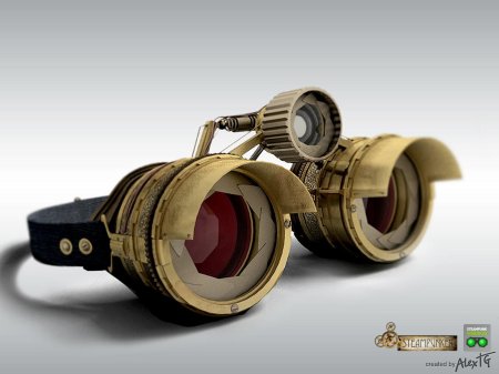 Гогглы стимпанк